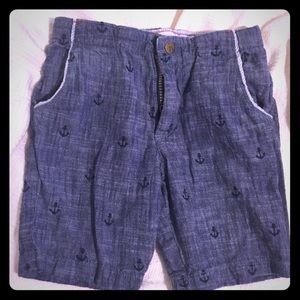 Boys anchor shorts.